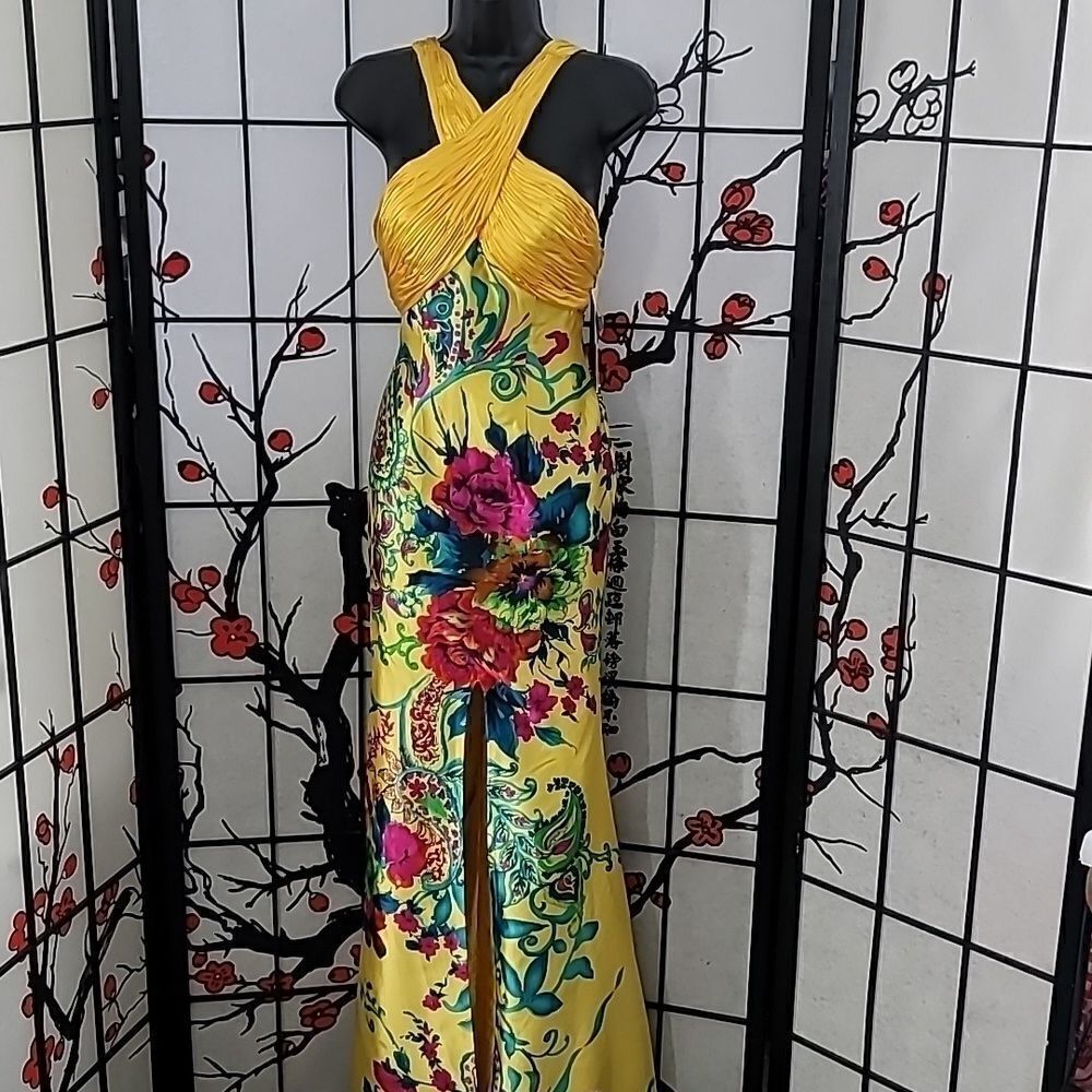 Tony Bowls Paris Cross Bodice Gown